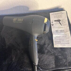 Hot Tools Professional Turbo Ionic Salon Dryer Model HT7017BG Black and Gold
